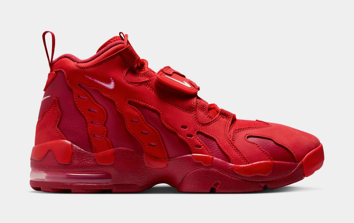 Exclusive Air Diamond Turf Max 96 Mens Lifestyle Shoes (University Red/White/Red Crush) Final Sale — 8 — Front View