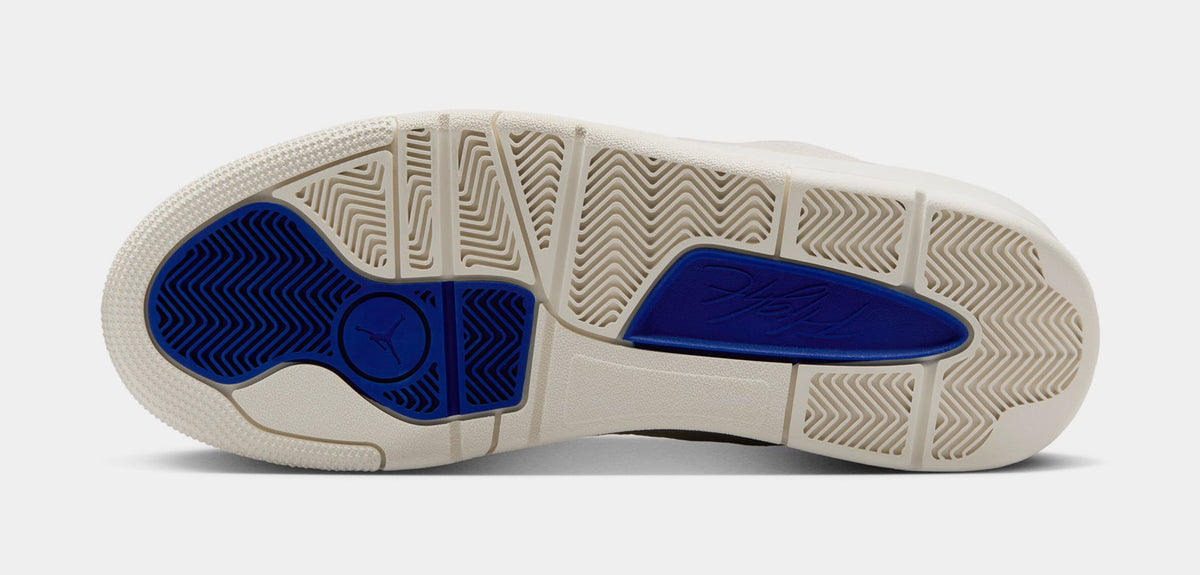 Exclusive Flight Court Mens Basketball Shoes (Phantom/Deep Royal Blue/Chile Red) — 7 — Top View