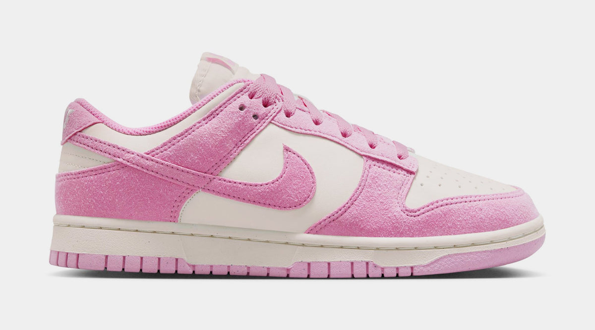 Exclusive Dunk Low Next Nature Womens Lifestyle Shoes (Sail/Pink Rise/Sail) — 5 — Front View