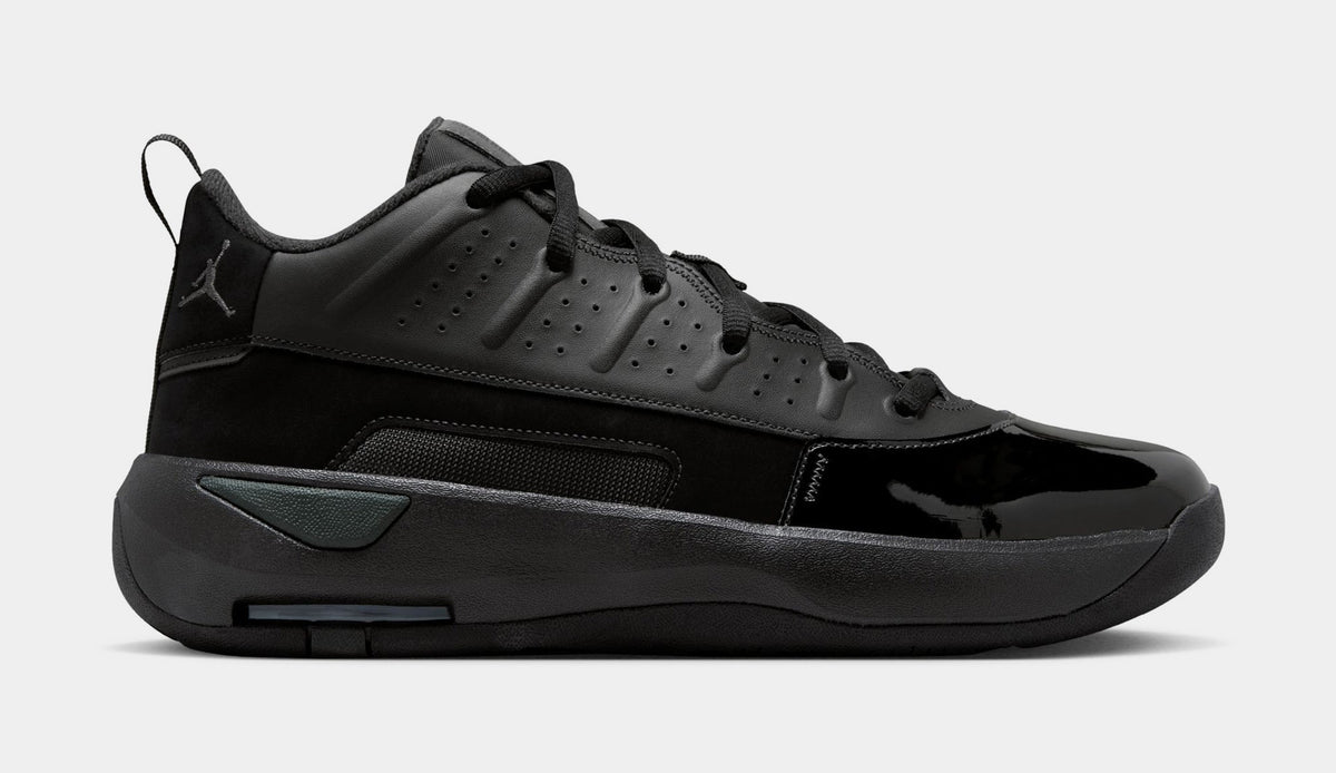 Exclusive Max Aura 7 Mens Lifestyle Shoes (Black/Anthracite) — 7 — Front View