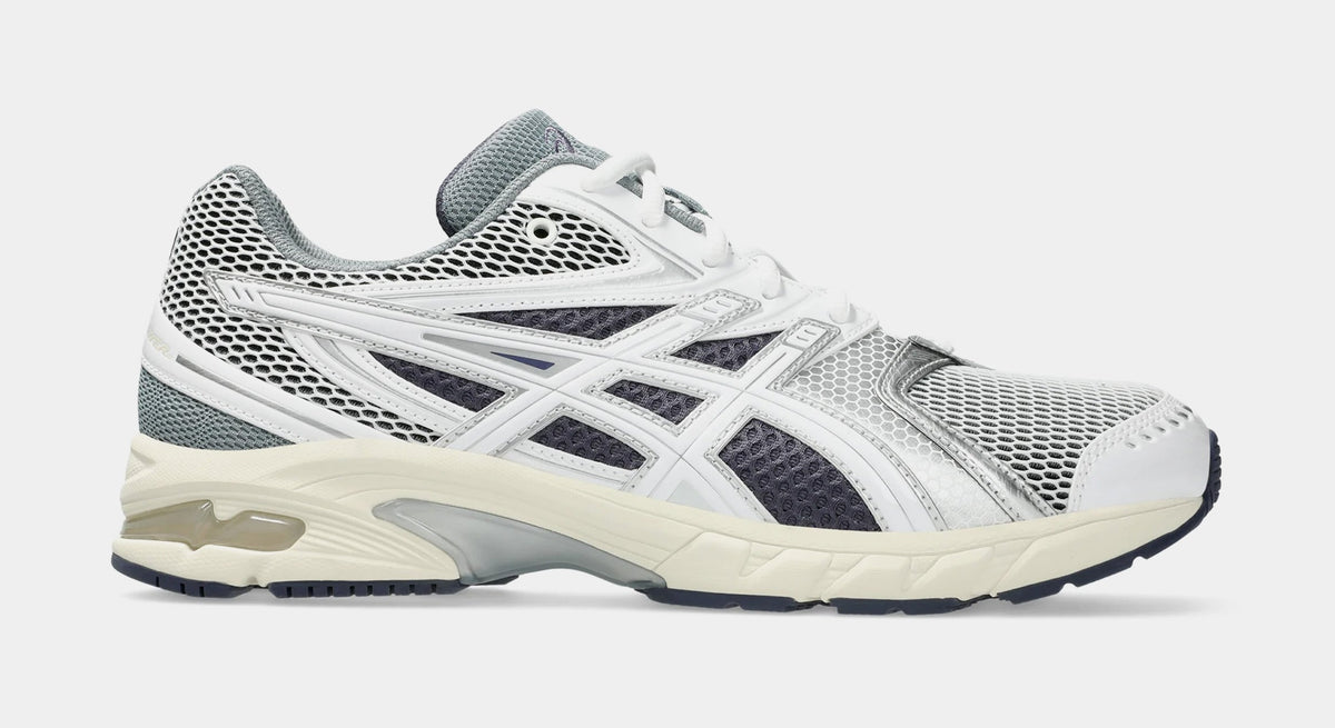Exclusive Gel DS Trainer 14 Mens Running Shoes (White/Pure Silver/Black) — 4 — Front View