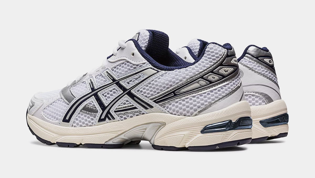 Exclusive Gel 1130 Womens Running Shoes (White/Midnight) — 5 — Detail View