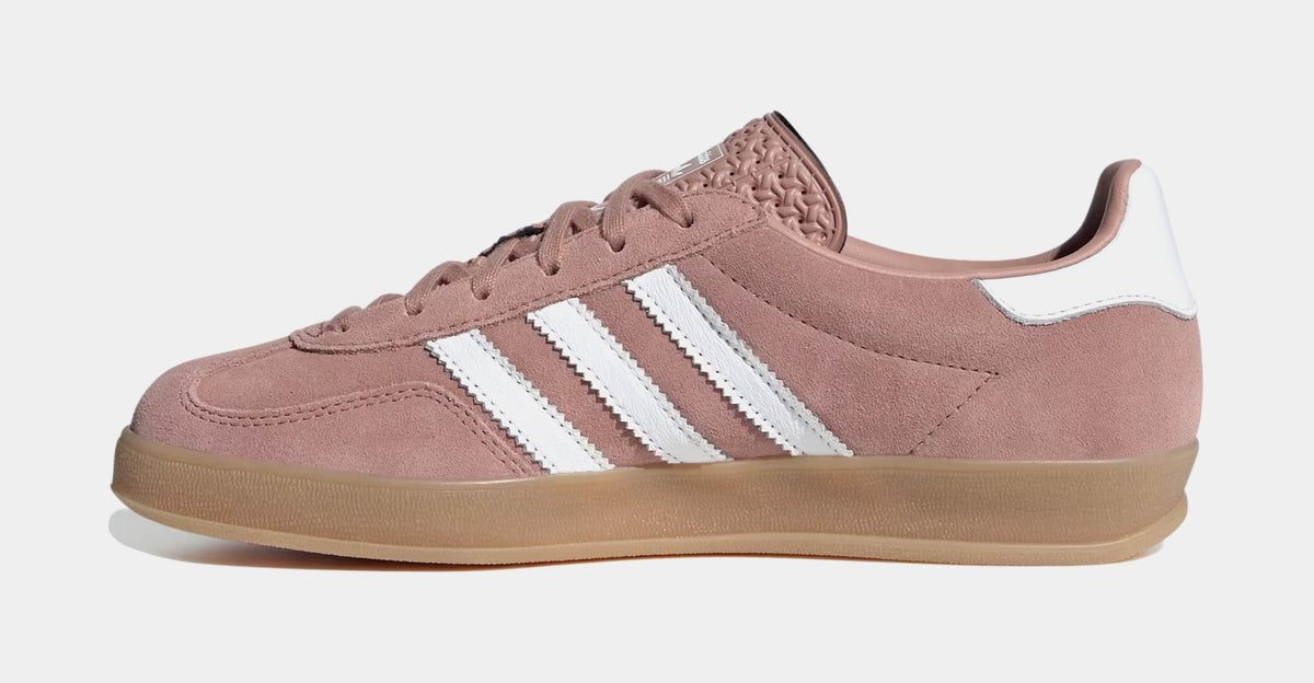 Exclusive Gazelle Indoor Womens Lifestyle Shoes (Warm Clay/Cloud White/Gum) — 5 — Back View