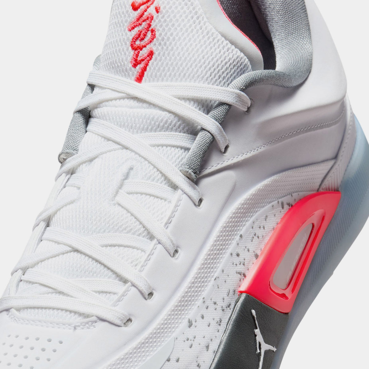 Exclusive Zion 4 Mens Basketball Shoes (Black/Bright Crimson/Particle Grey/Mint Foam) — 4 — Detail View