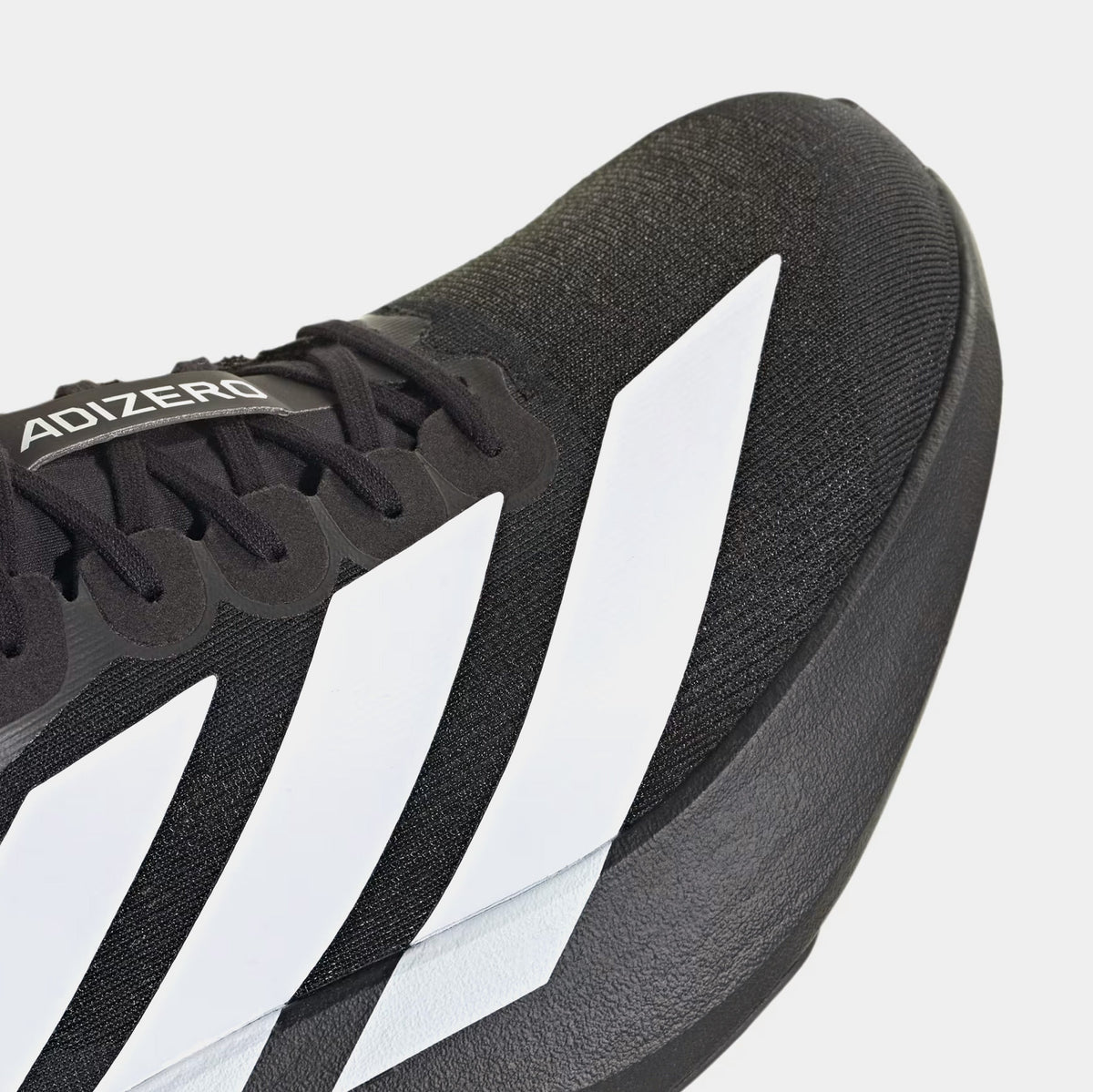 Exclusive Adizero EVO SL Mens Running Shoes (Core Black/Cloud White/Core Black) — 4 — Top View