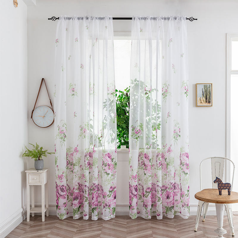 Exclusive Light Transmission Decorative Curtain — Blue — Size 1x 2 M — Alternate View 7