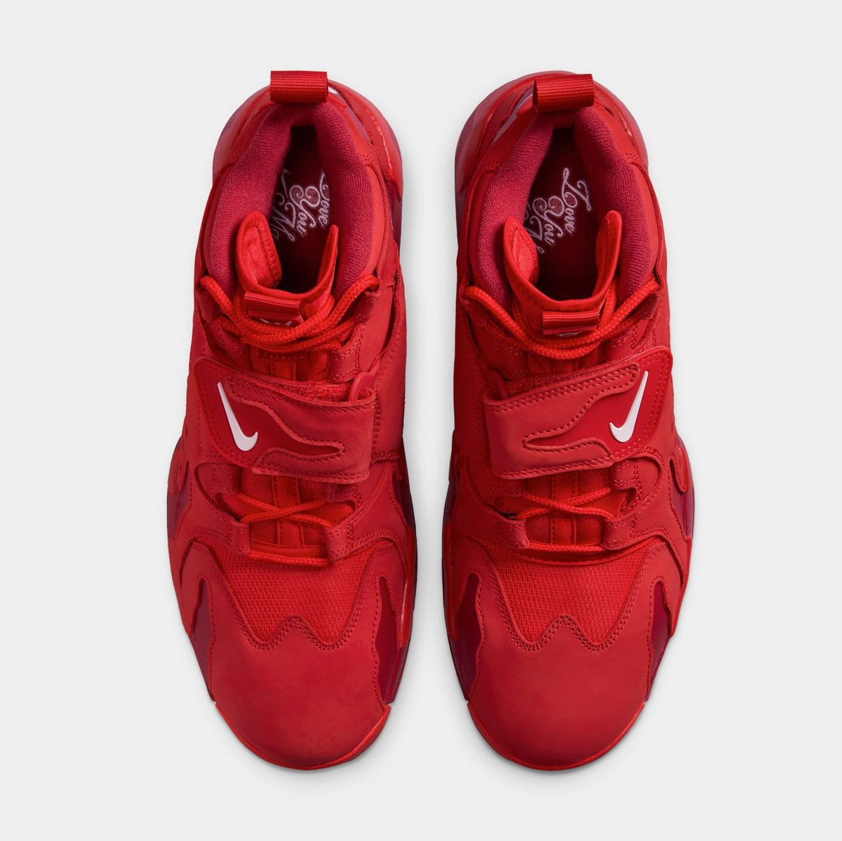 Exclusive Air Diamond Turf Max 96 Mens Lifestyle Shoes (University Red/White/Red Crush) Final Sale — 8 — Side View