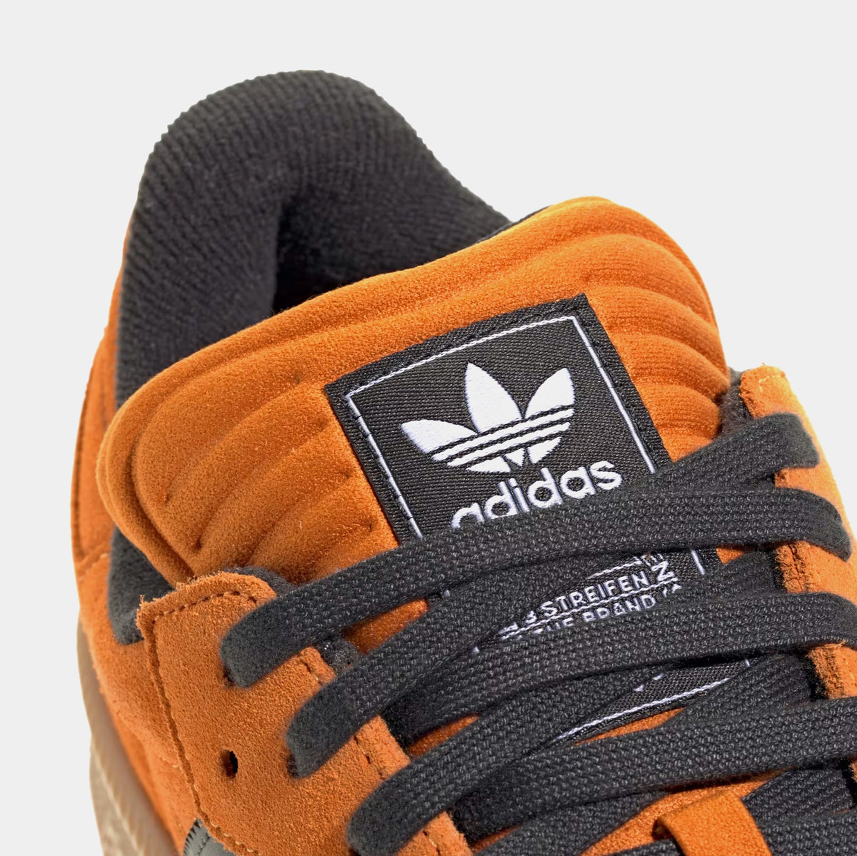 Exclusive Samba XLG Mens Lifestyle Shoes (Crew Orange/Carbon/Gum) — 4 — Top View