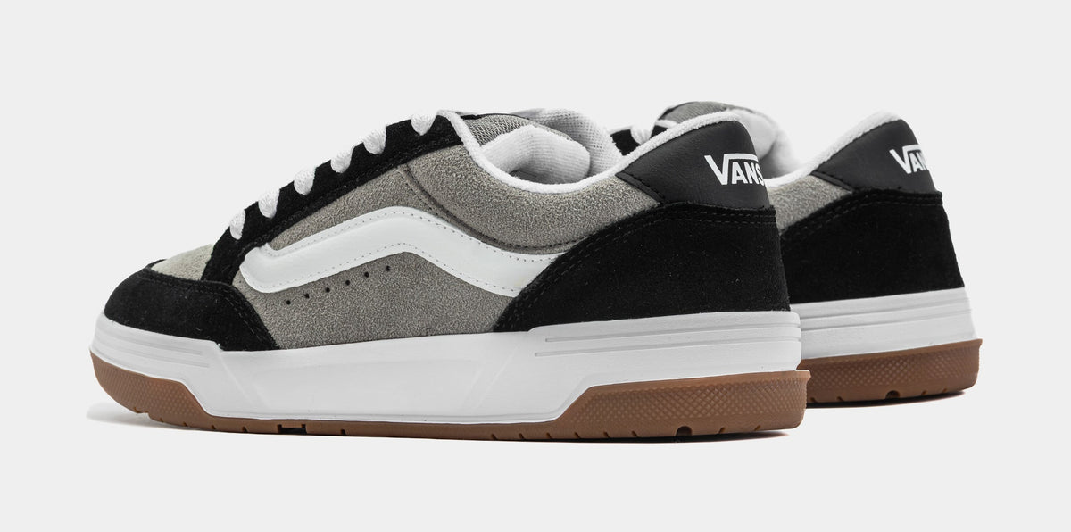 Exclusive Hylane Grade School Skate Shoes (Black/Grey) — 3.5Y — Detail View