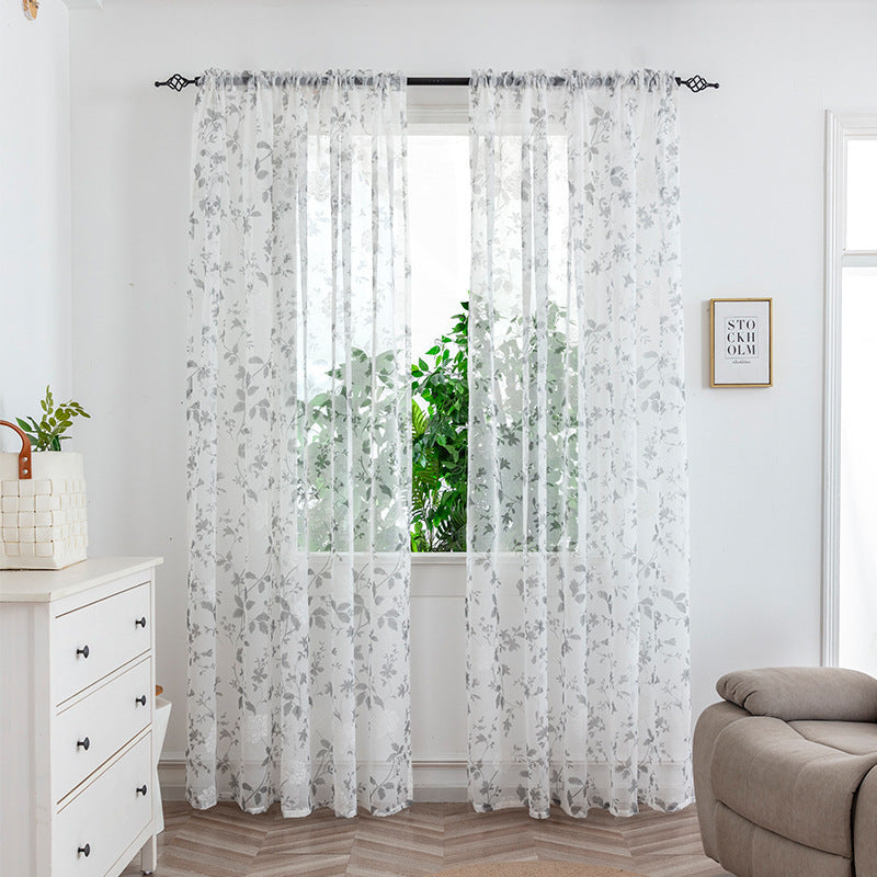 Exclusive Light Transmission Decorative Curtain — Blue — Size 1x 2 M — Alternate View 11