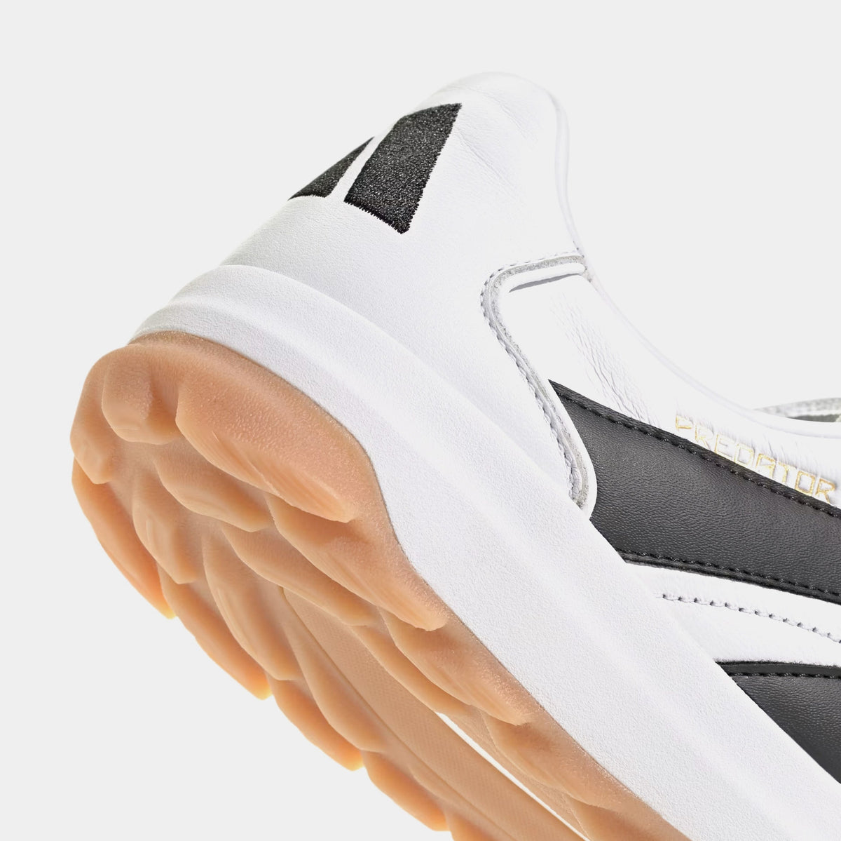 Exclusive Predator Turf Trainer Mens Lifestyle Shoes (Cloud White/Core Black/Gold Metallic) — 4 — Top View