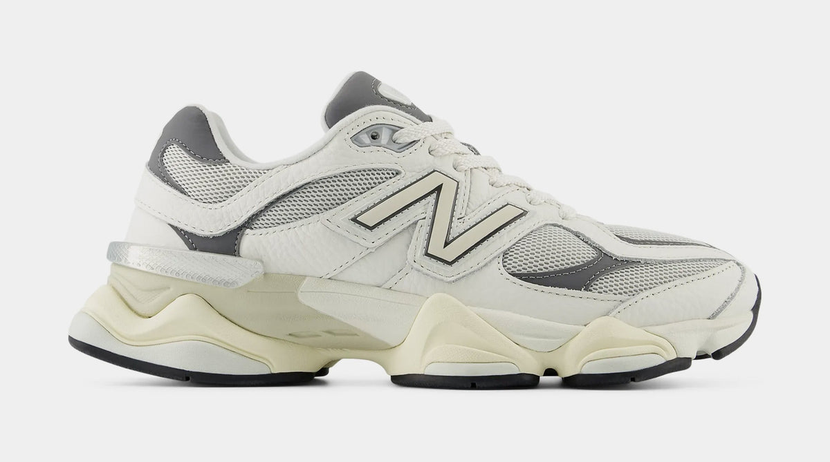 Exclusive 9060 Mens Running Shoes (Sea Salt/Castle Rock) — 4.5 — Front View