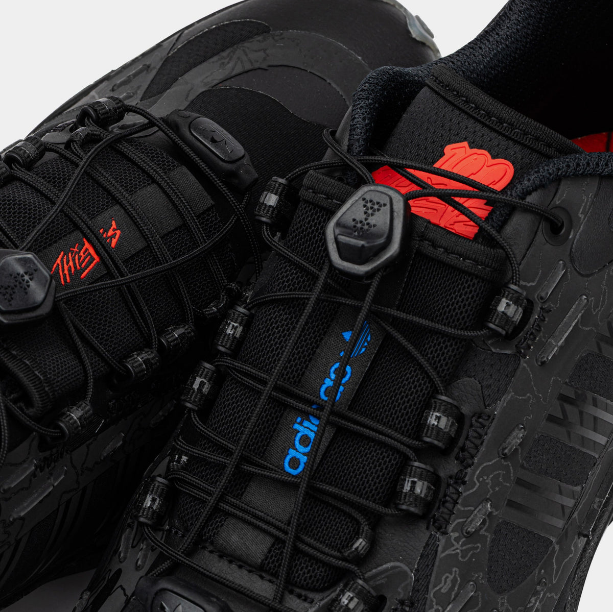 Exclusive 100 Thieves Savage Mens Lifestyle Shoes (Black) — 4 — Side View
