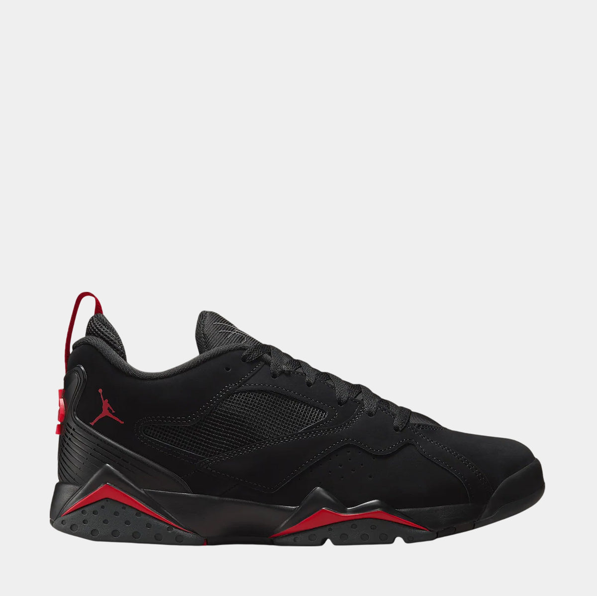 Exclusive Air Jordan MVP 92 Bred Basketball Shoes (Black/Anthracite/Gym Red) — 7 — Front View