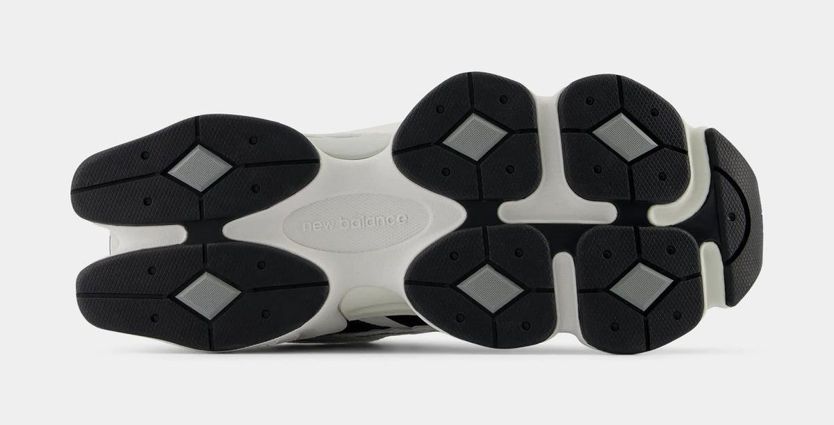 Exclusive 9060 Mens Lifestyle Shoes (Grey/Jet Black) — 8 — Top View