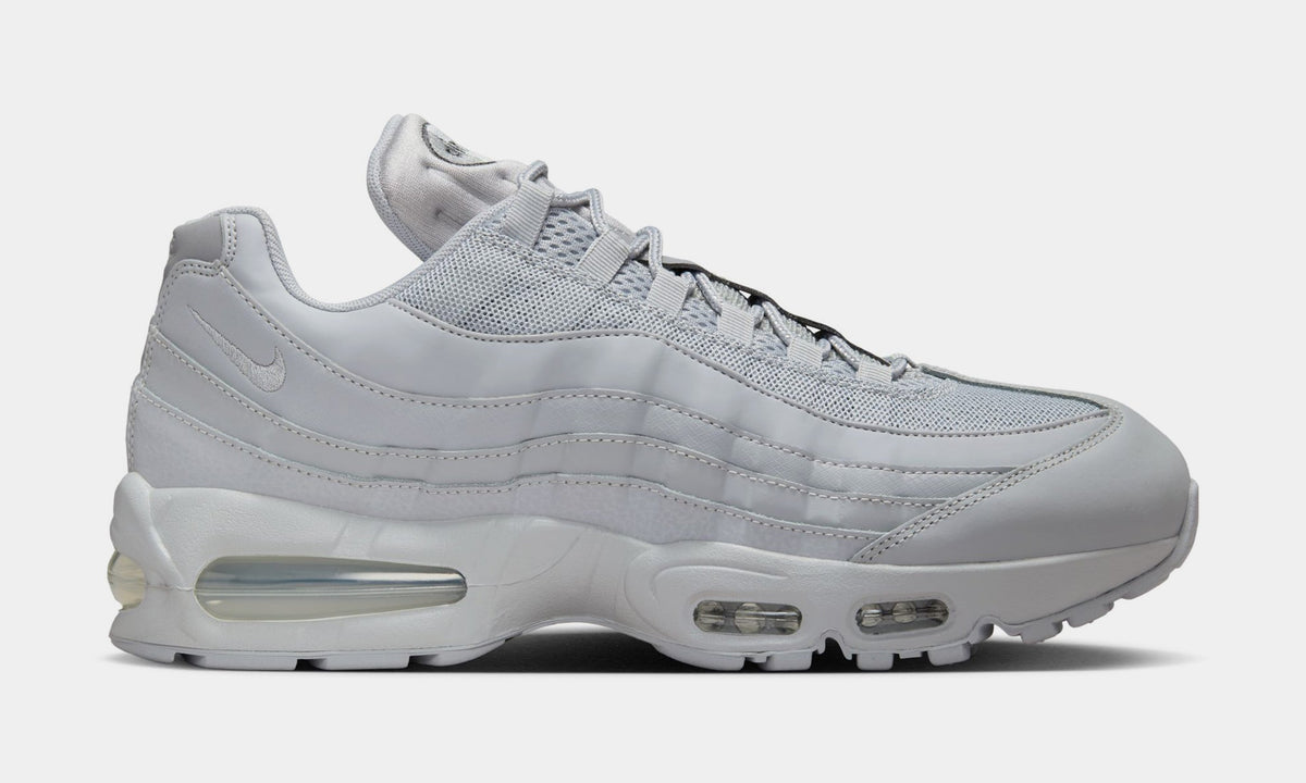 Exclusive Air Max 95 OG Mens Running Shoes (Wolf Grey/Wolf Grey/Anthracite) — 6 — Front View