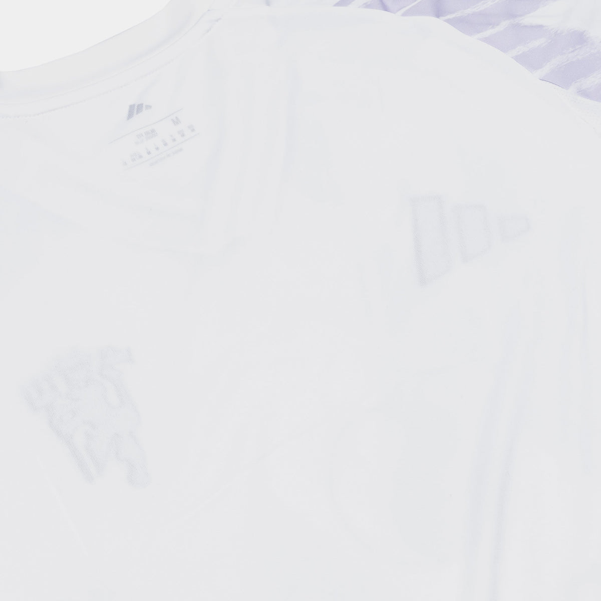 Exclusive Manchester United 25/26 Away Mens Jersey (White/Purple) — S — Side View