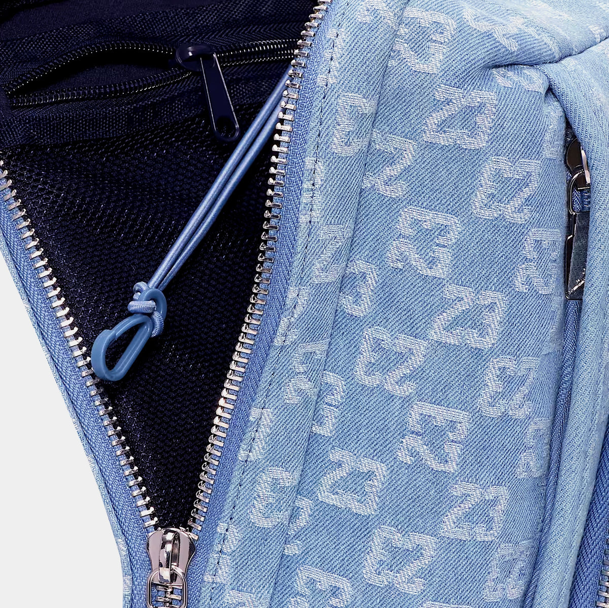 Exclusive Monogram Sling Mens Bag (Denim) — OS — Back View
