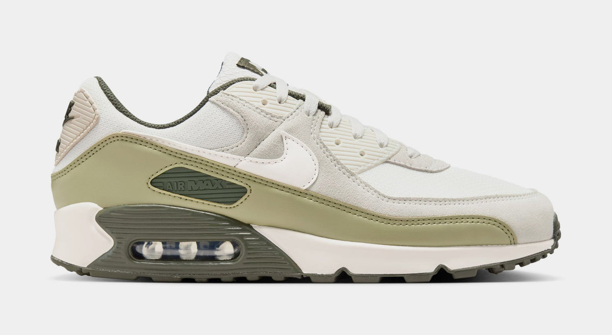 Exclusive Air Max 90 Mens Running Shoes (Nuetral Olive/Phantom/Light Orewood Brown) — 6 — Front View