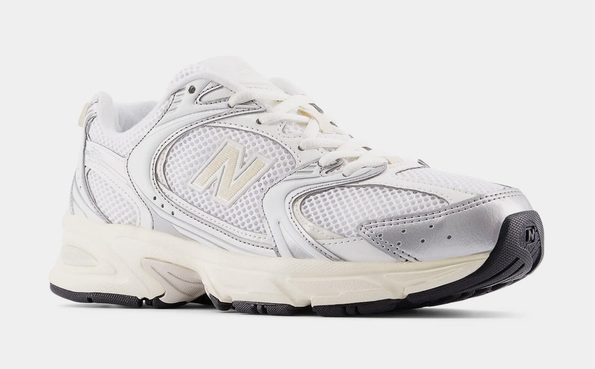 Exclusive 530 Mens Running Shoes (Silver Metallic/Linen) — 4 — Detail View