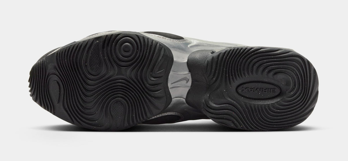 Exclusive Air Max Muse Womens Running Shoes (Black/Metallic Silver) — 5 — Top View