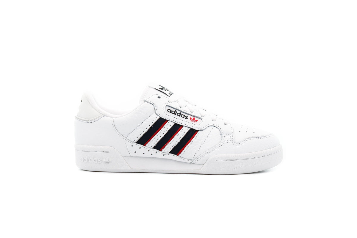 Exclusive adidas Originals Continental 80 "STRIPES" — 3.5 — Front View