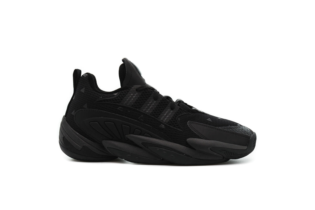 Exclusive adidas Originals HUMAN MADE CRAZY BYW 2.0 "BLACK" — 3.5 — Front View