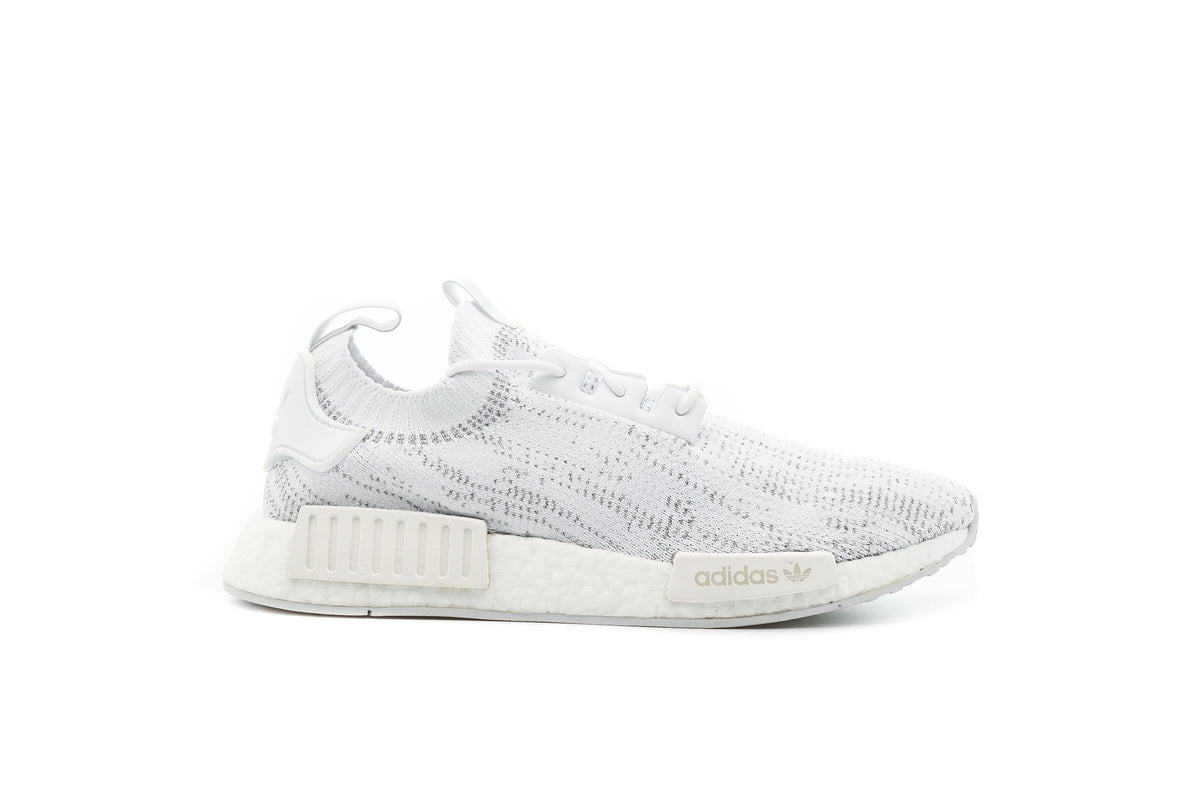Exclusive adidas Originals NMD R1 PK "FOOTWEAR WHITE" — 3.5 — Front View