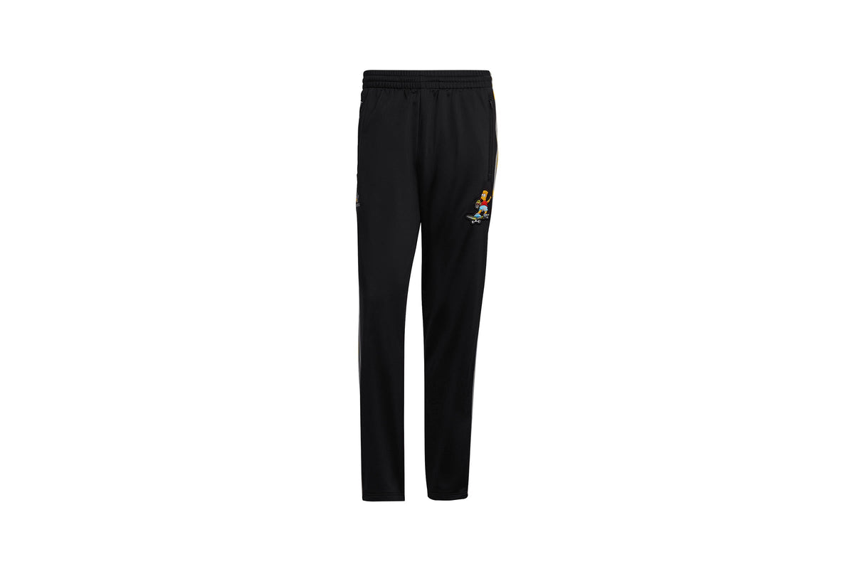 Exclusive adidas Originals x SIMPSONS TRACK PANT "BLACK" — 2XS — Front View