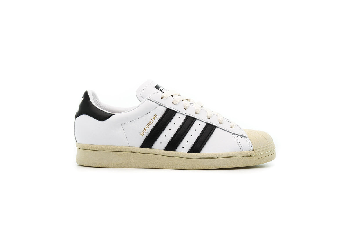 Exclusive adidas Originals SUPERSTAR "WHITE" — 3.5 — Front View