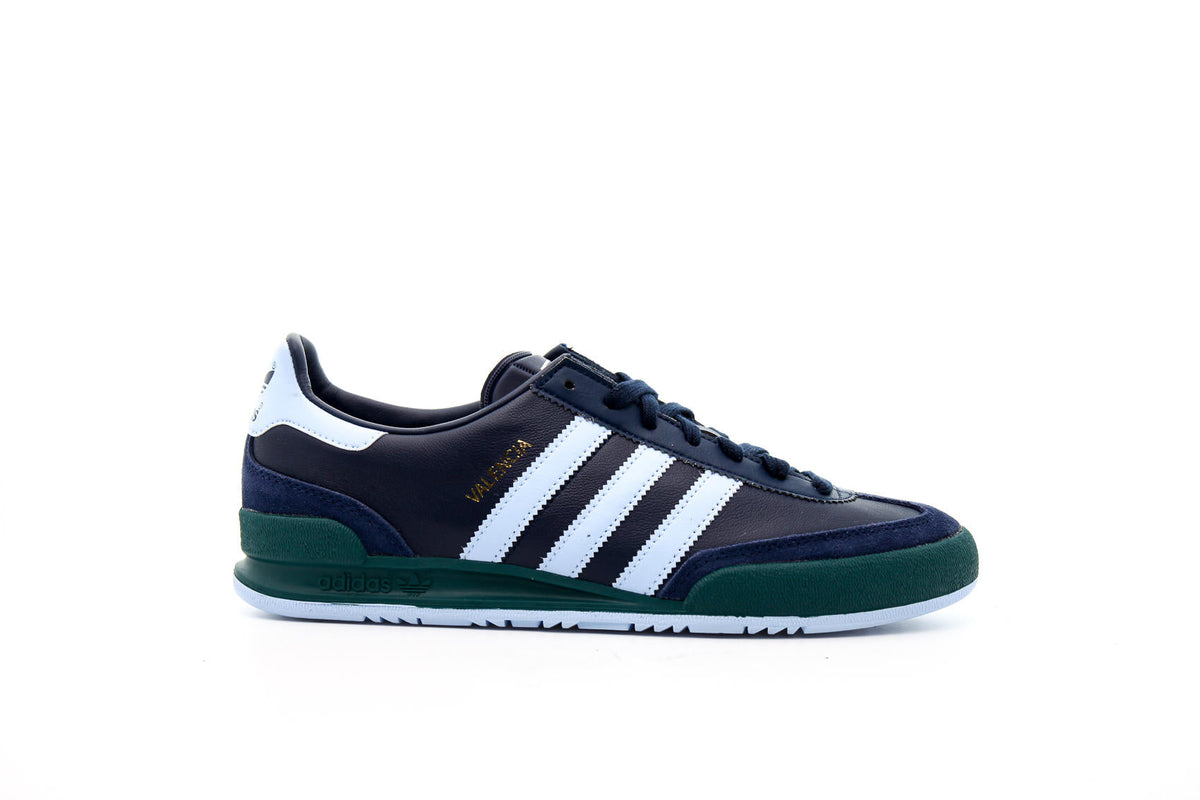 Exclusive adidas Originals VALENCIA "COLLEGIATE NAVY" — 3.5 — Front View