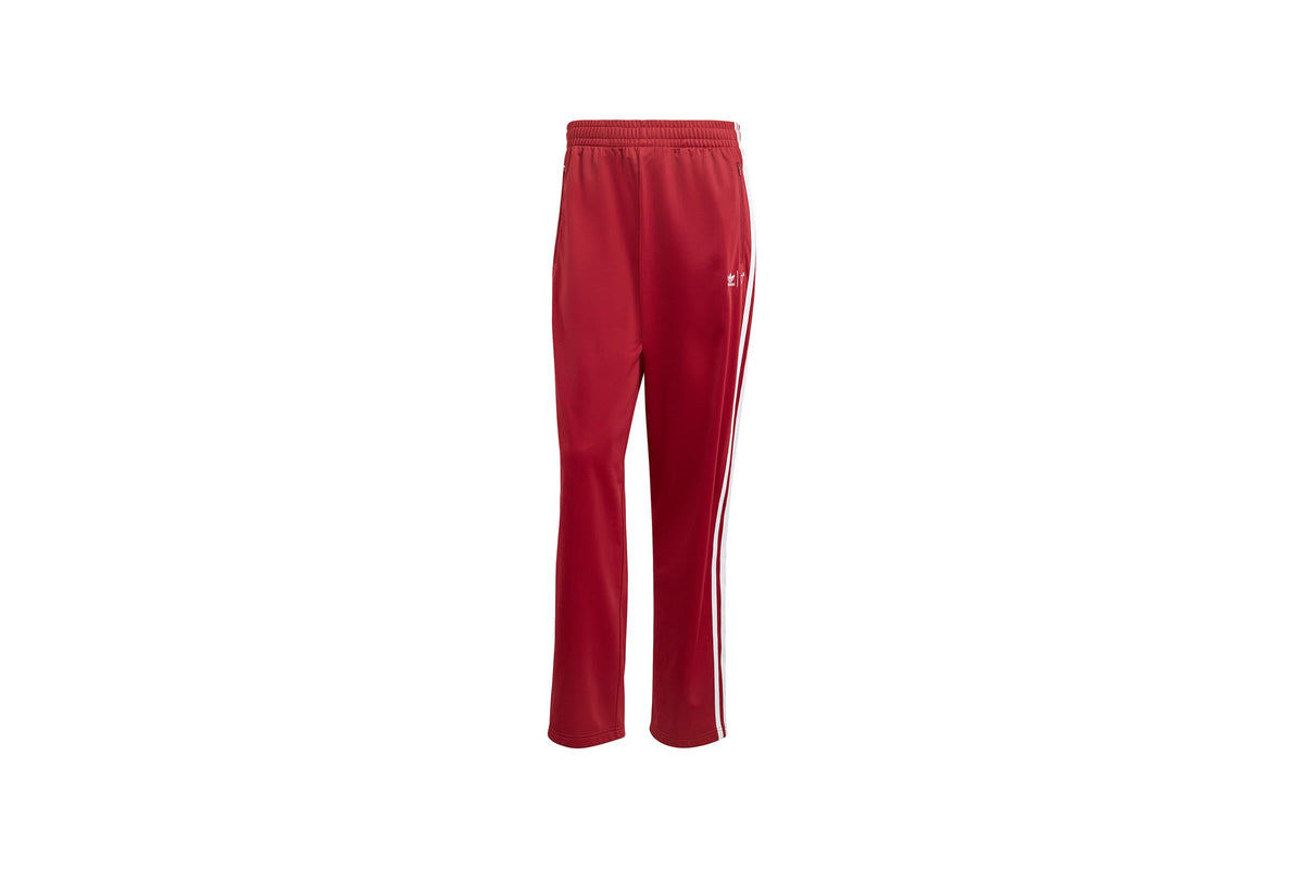Exclusive adidas Originals x HUMAN MADE TRACK PANT FIREBIRD "BURGUNDY" — 2XS — Front View