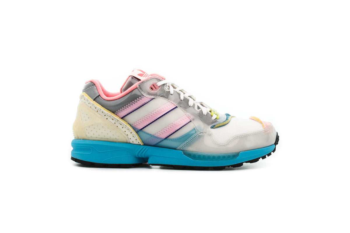 Exclusive adidas Originals ZX 6000 INSIDE OUT "ORBIT GREY" — 3.5 — Front View
