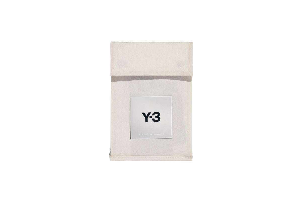 Exclusive adidas Originals Y-3 POCKET BAG "CLEAR BROWN" — One Size Fits All — Front View