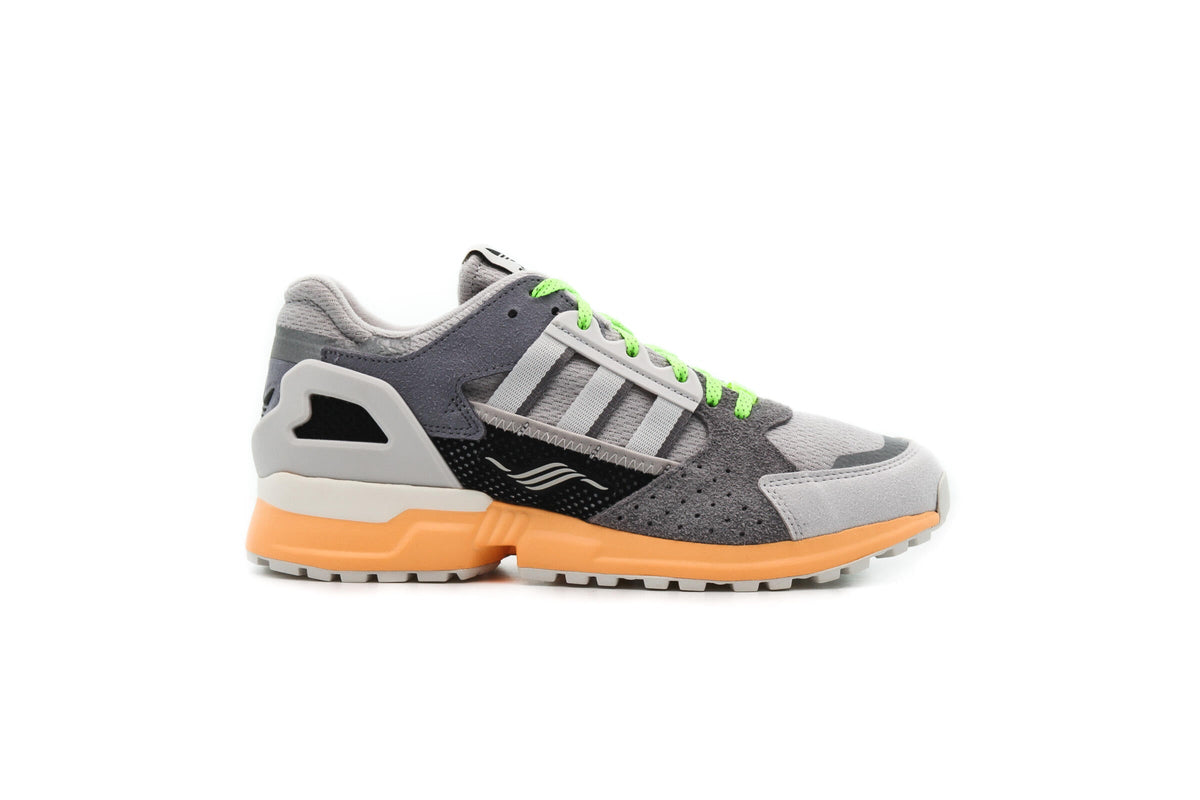Exclusive adidas Originals ZX 10 000 C "GREY TWO" — 3.5 — Front View