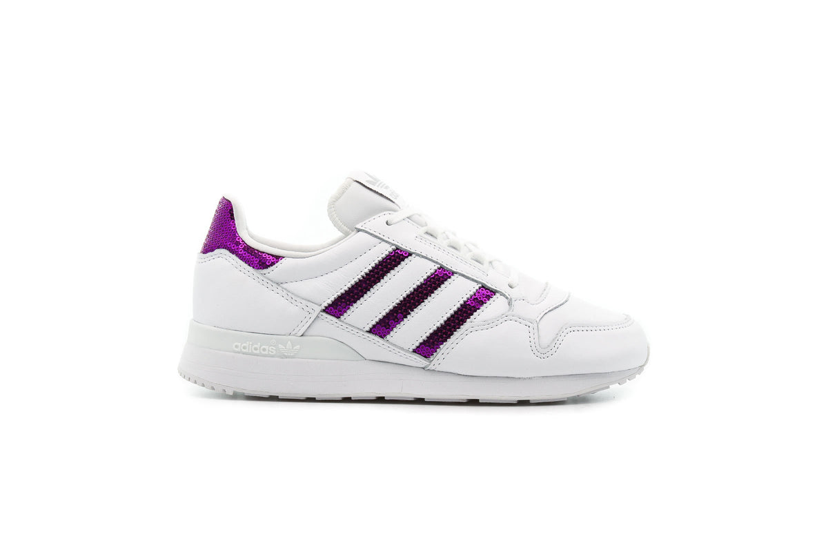 Exclusive adidas Originals ZX 500 W "WHITE" — 3 — Front View