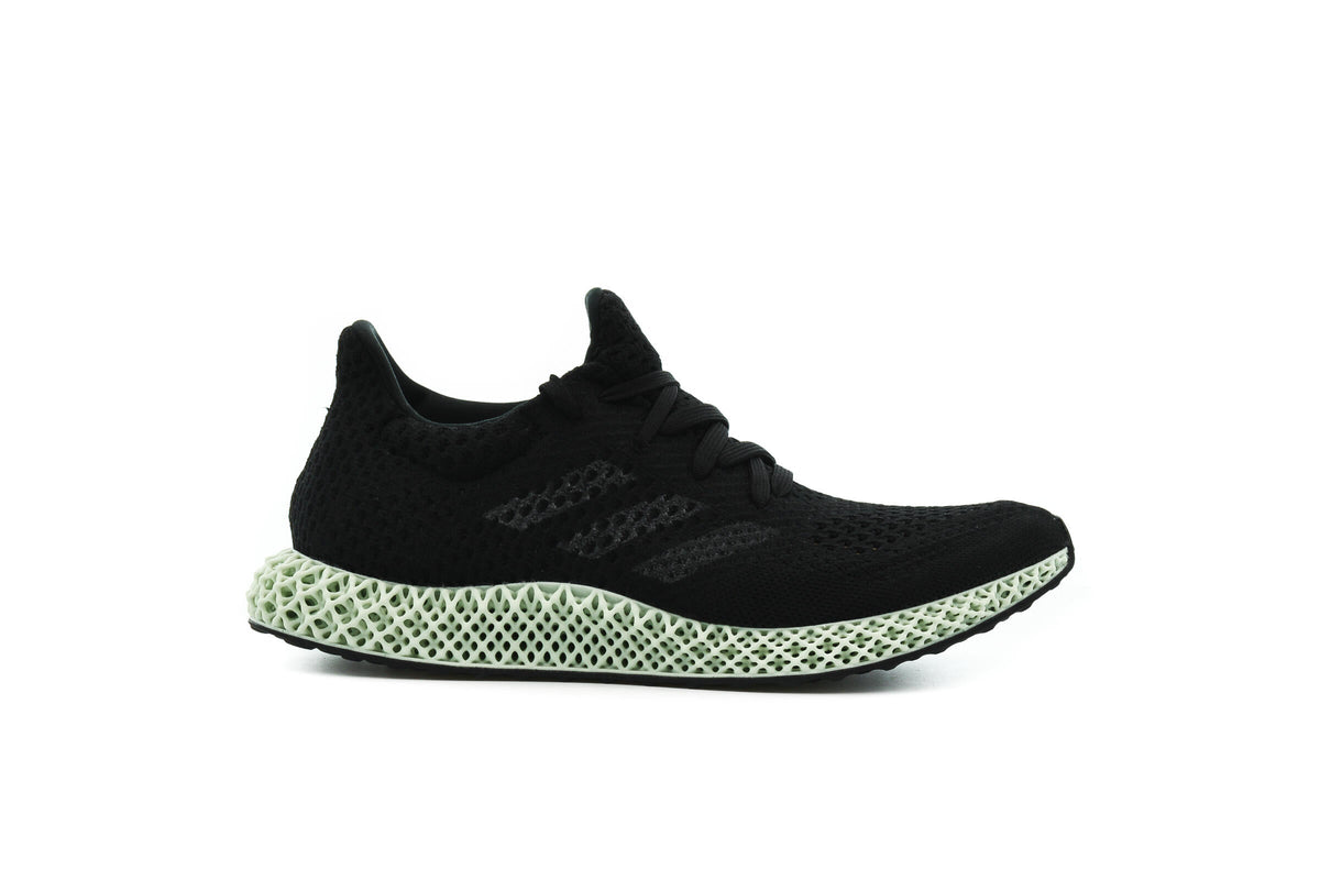 Exclusive adidas Performance 4D FUTURECRAFT "CORE BLACK" — 3.5 — Front View