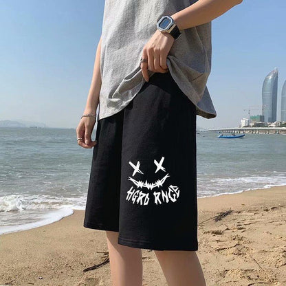 Hong Kong Style Straight Sports Pants