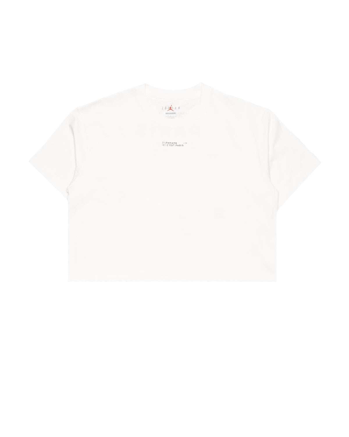 Exclusive Air Jordan WMNS Paris Saint-Germain Boxy Graphic Tee — 2XS — Front View