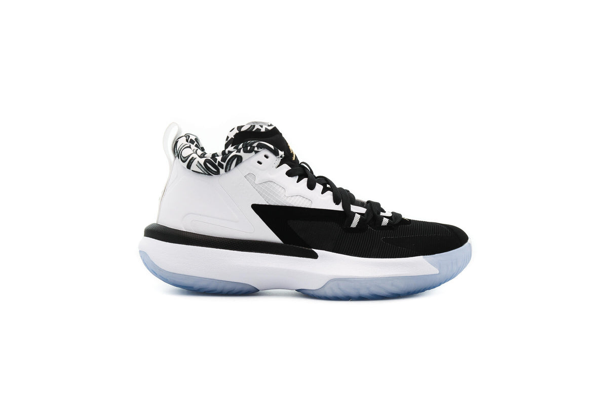 Exclusive Air Jordan ZION 1 (GS) "BLACK" — 3.5Y — Front View
