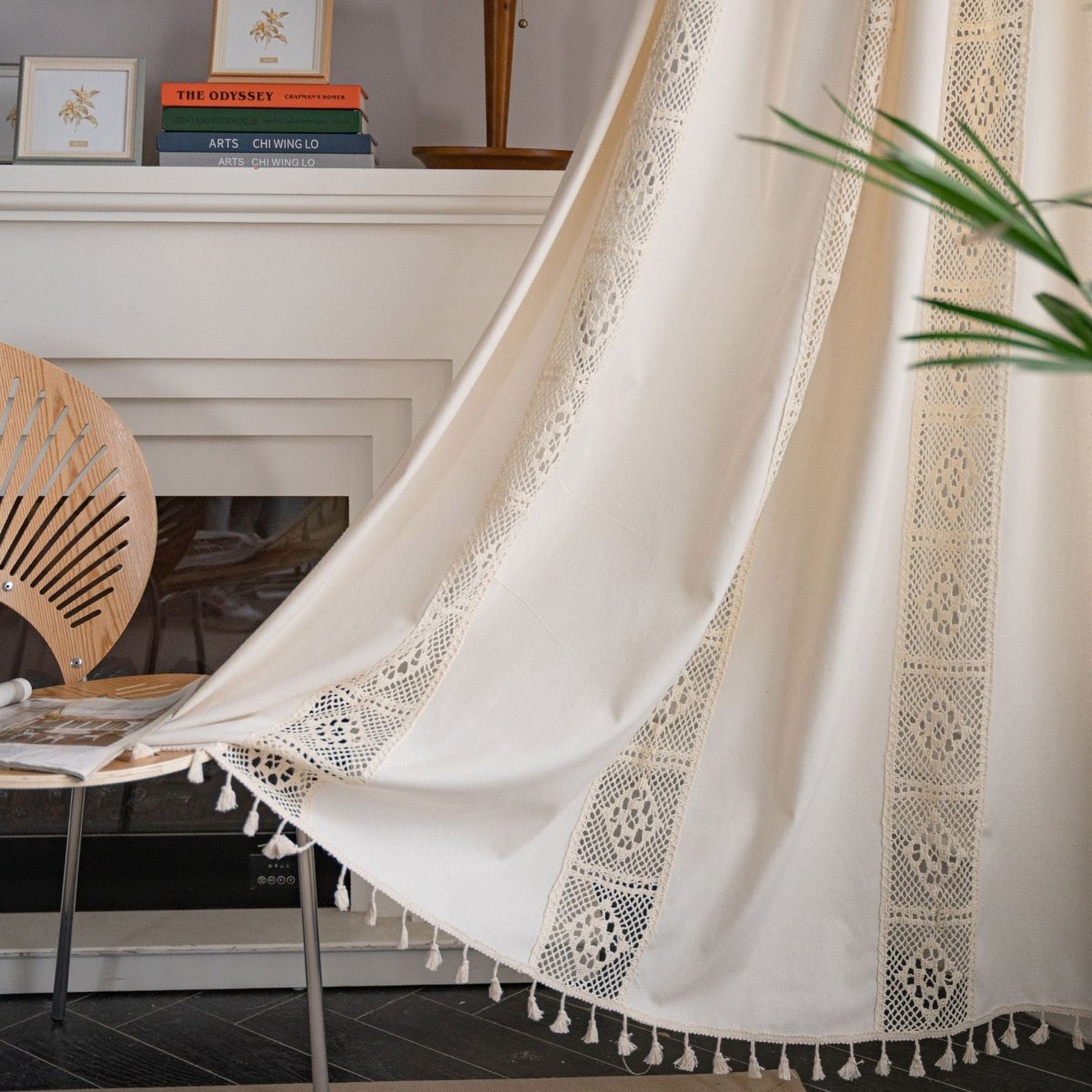 Exclusive American Crochet Mesh Curtain — Beige — Size 150x100350G — Alternate View 7