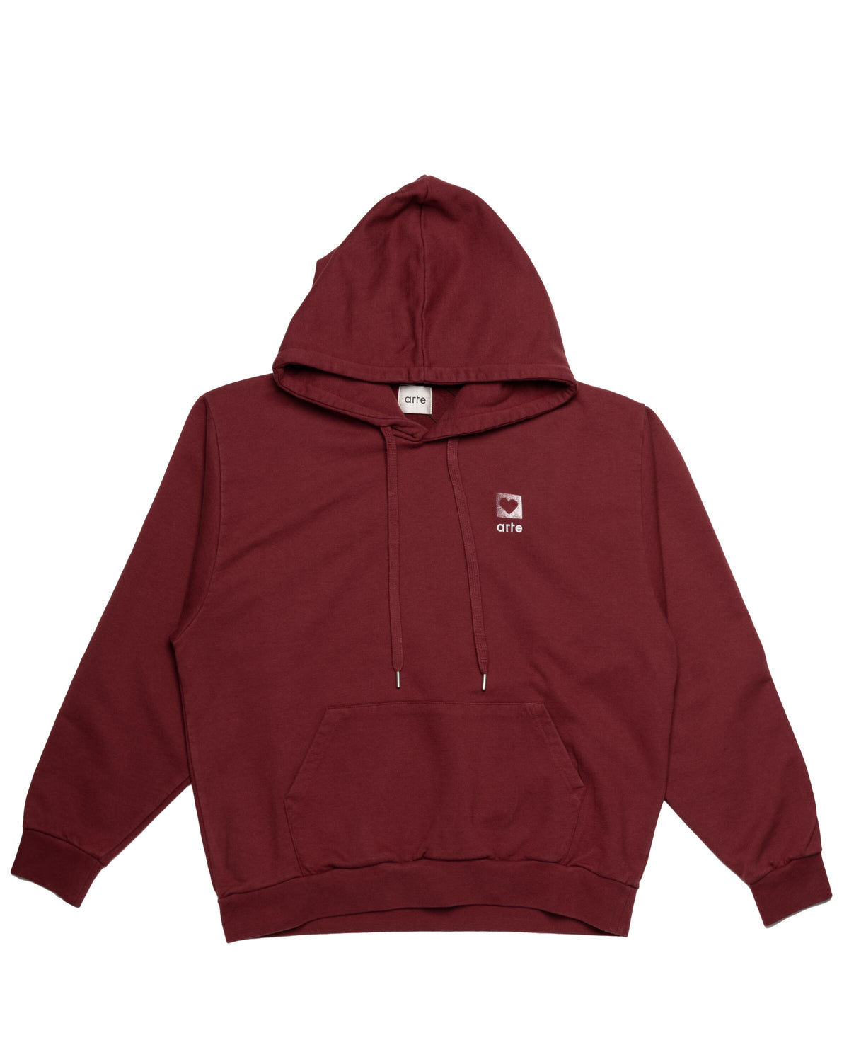 Exclusive Arte Antwerp Fade Embroidery Logo Hoodie — 2XS — Front View