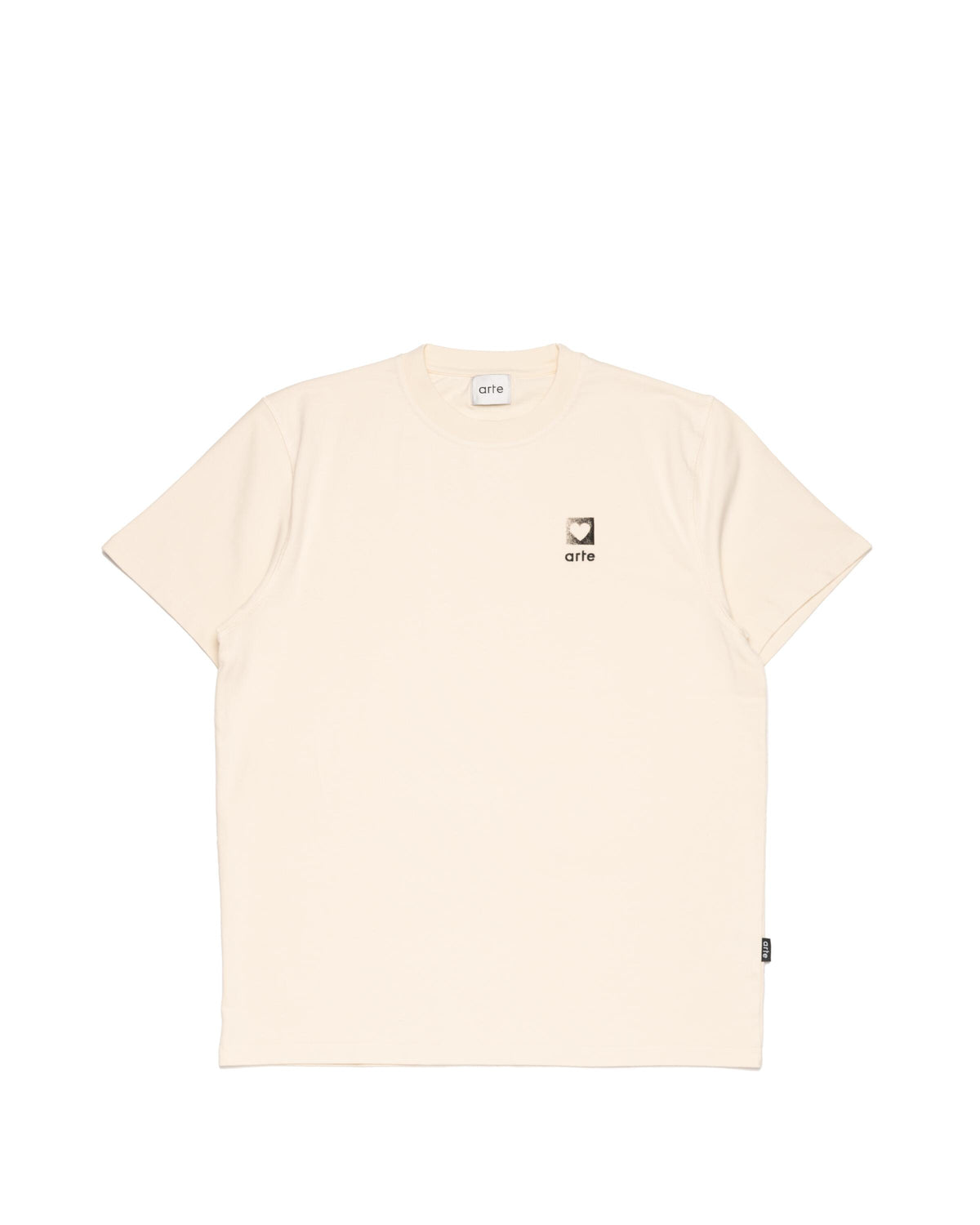 Exclusive Arte Antwerp Heart Fade T-shirt — 2XS — Front View