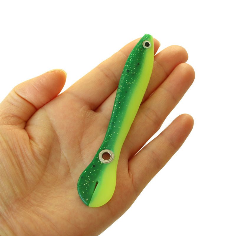 Exclusive Artificial Swimming Soft Fishing Bait — 1black back — Size 1PC — Width 10cm — Alternate View 10