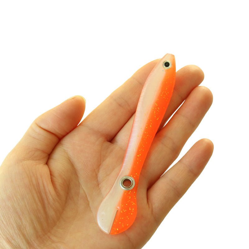 Exclusive Artificial Swimming Soft Fishing Bait — 1black back — Size 1PC — Width 10cm — Alternate View 9