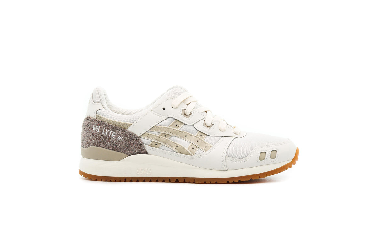 Exclusive Asics GEL-LYTE III OG EARTH DAY PACK "CREAM" — 4 — Front View