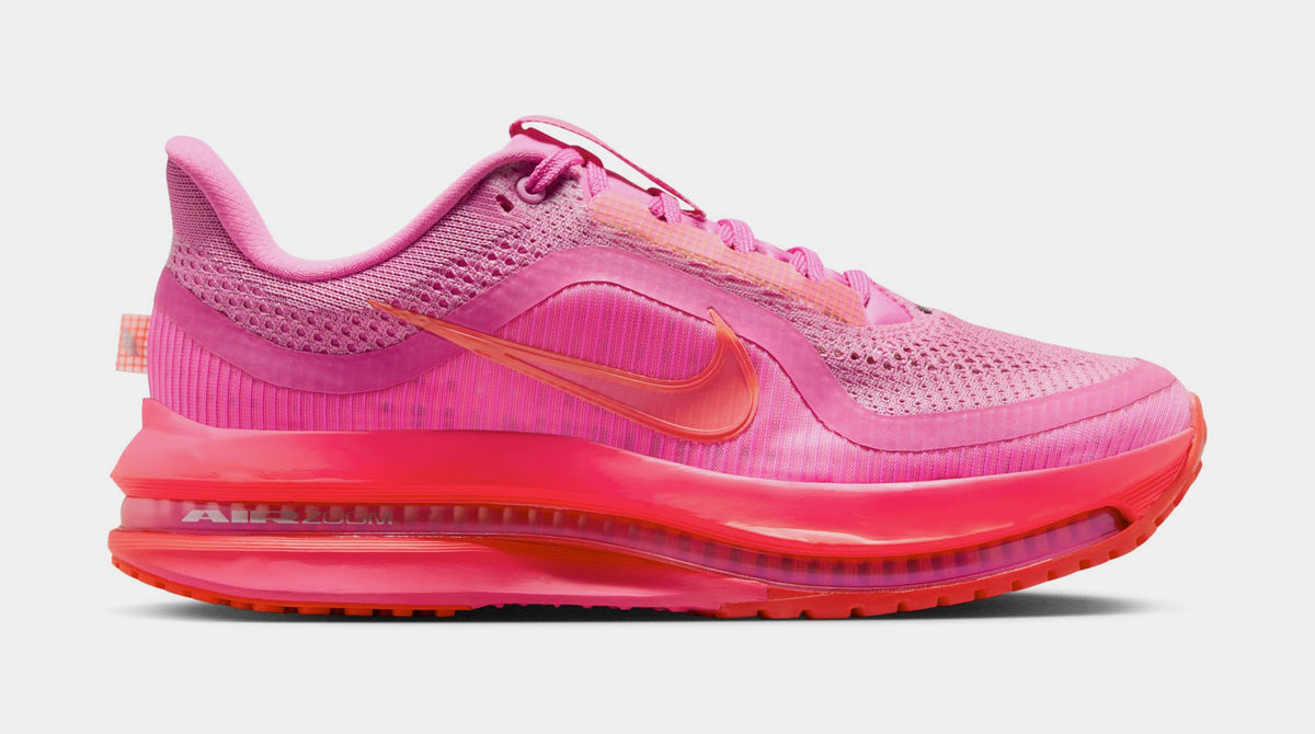 Exclusive Pegasus Premium Womens Running Shoes (Playful Pink/Bright Crimson/Hyper Pink) — 5 — Front View