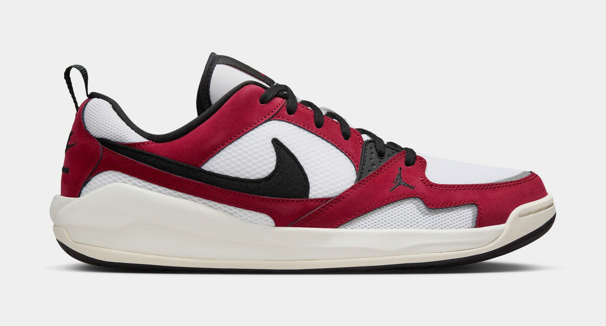 Exclusive CMFT Era Mens Basketball Shoes (White/Varsity Red/Sail/Black) — 8 — Front View