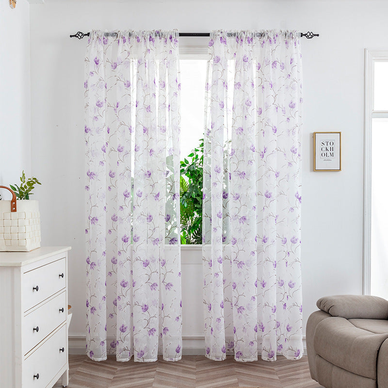 Exclusive Light Transmission Decorative Curtain — Blue — Size 1x 2 M — Alternate View 20
