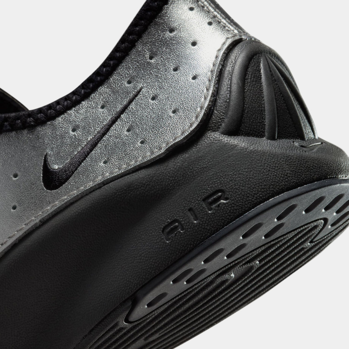 Exclusive Superfly Womens Running Shoes (Metallic Silver/Black/Anthracite Volt) — 5 — Lifestyle View